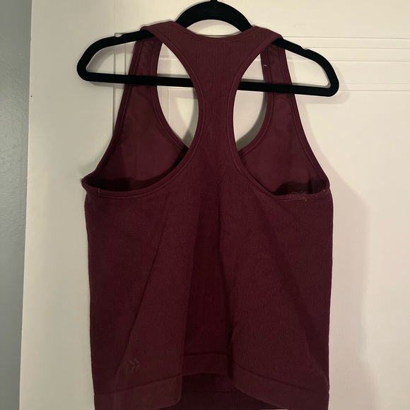 All in Motion Deep Burgundy Sleeveless Top - Picture 4 of 4